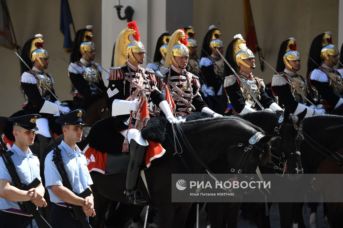 Официальный визит президента РФ В. Путина в Италию