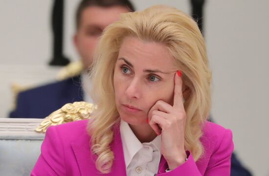 Заседание Совета при президенте РФ по реализации госполитики в сфере защиты детей