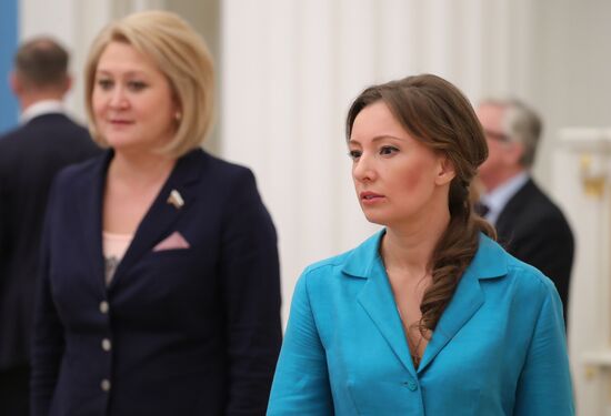 Заседание Совета при президенте РФ по реализации госполитики в сфере защиты детей