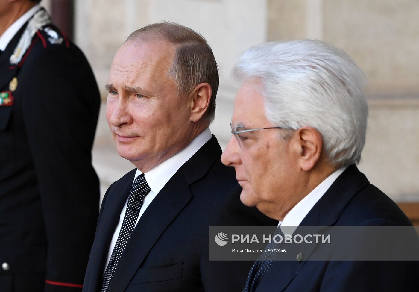 Официальный визит президента РФ В. Путина в Италию