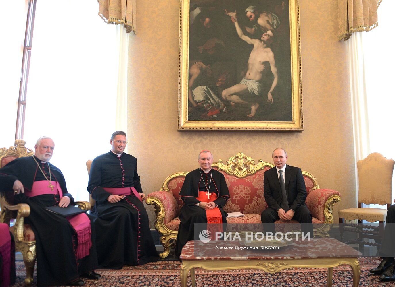 Визит президента РФ В. Путина в Ватикан