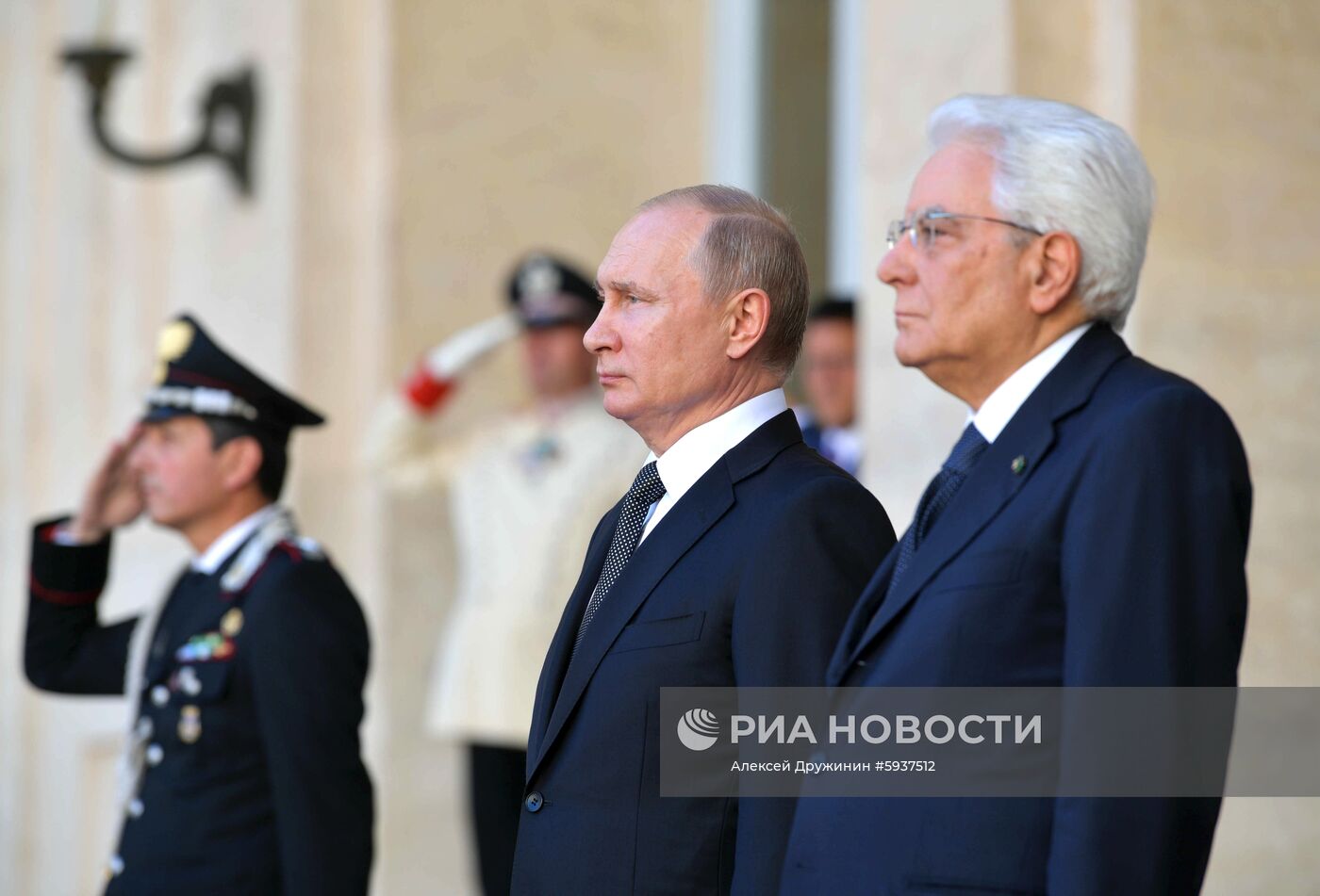 Официальный визит президента РФ В. Путина в Италию