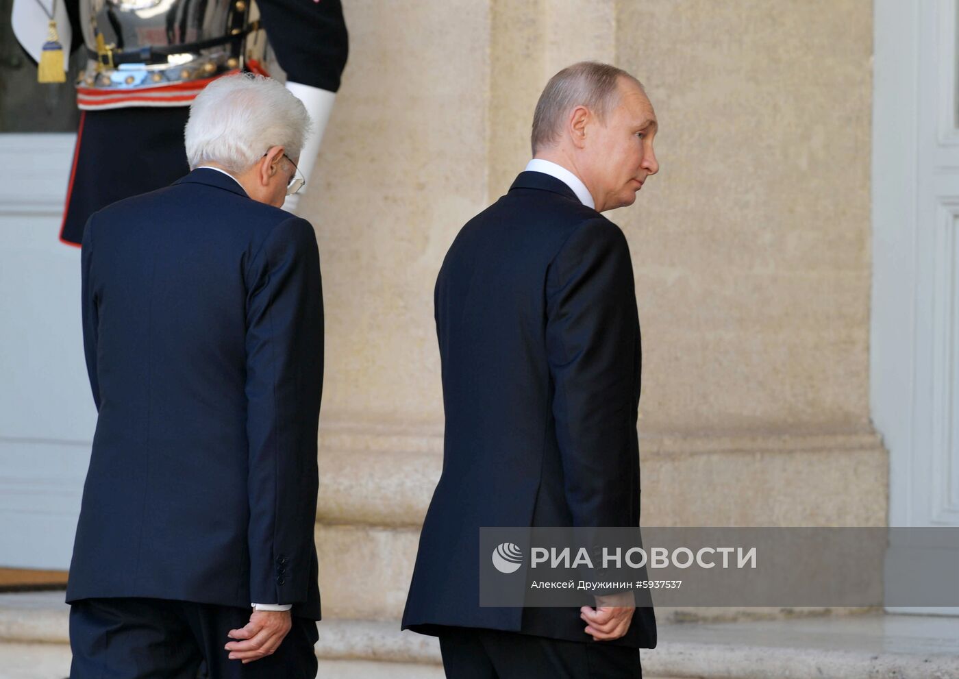 Официальный визит президента РФ В. Путина в Италию