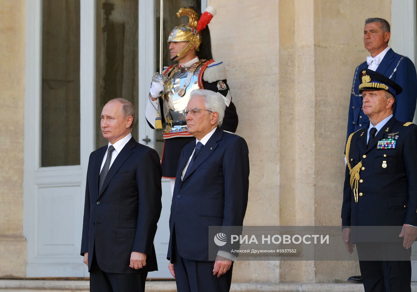 Официальный визит президента РФ В. Путина в Италию