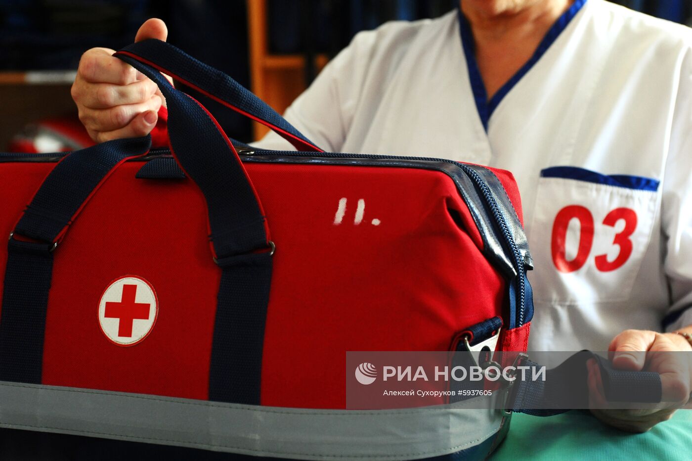 Работа скорой помощи и Центра медицины катастроф в Тамбове