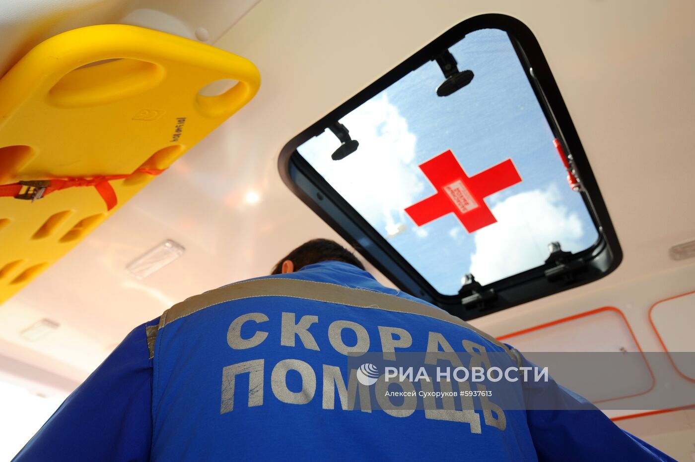 Работа скорой помощи и Центра медицины катастроф в Тамбове