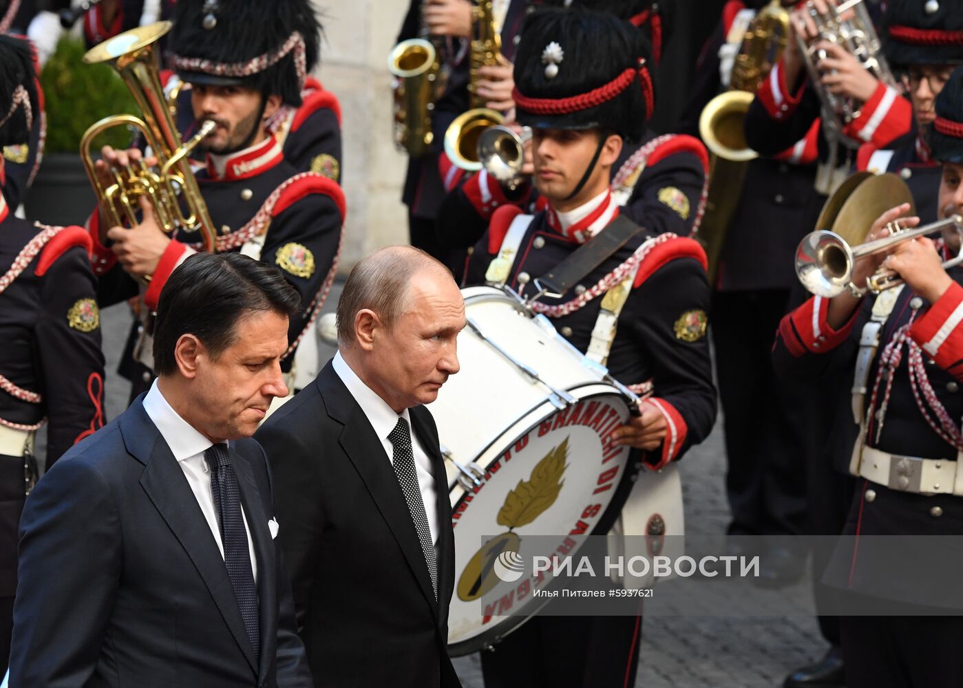 Официальный визит президента РФ В. Путина в Италию