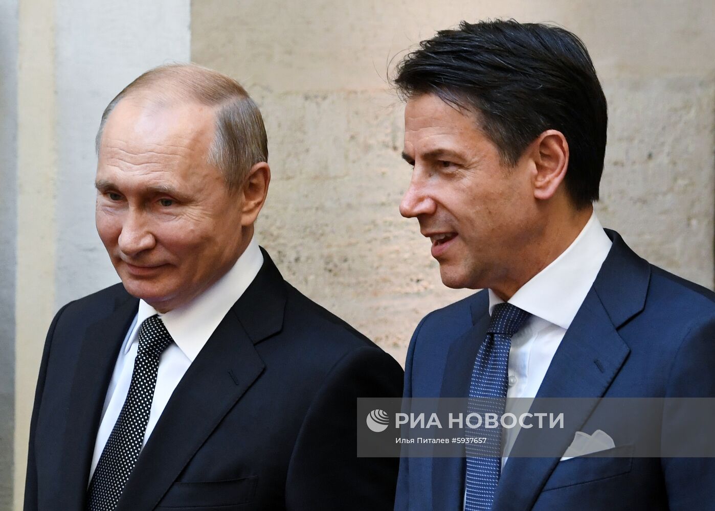 Официальный визит президента РФ В. Путина в Италию