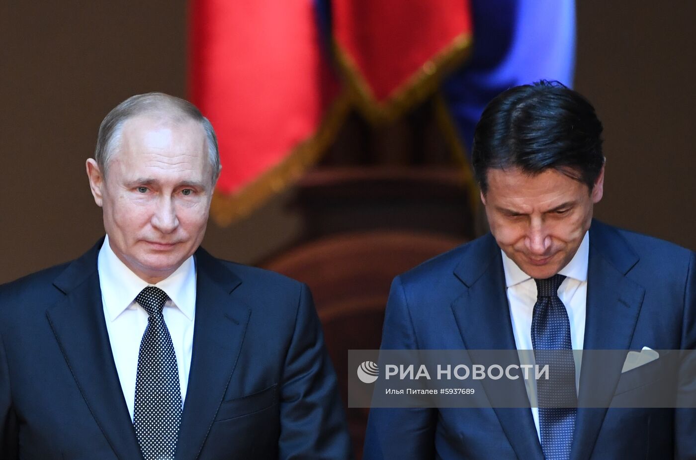 Официальный визит президента РФ В. Путина в Италию