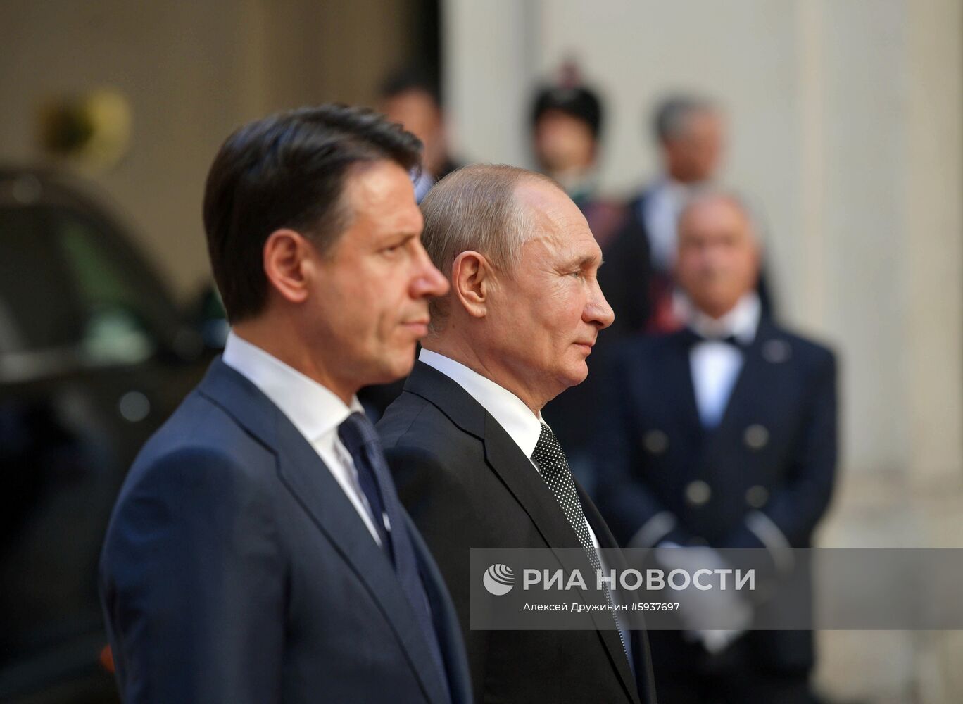 Официальный визит президента РФ В. Путина в Италию