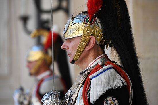 Официальный визит президента РФ В. Путина в Италию