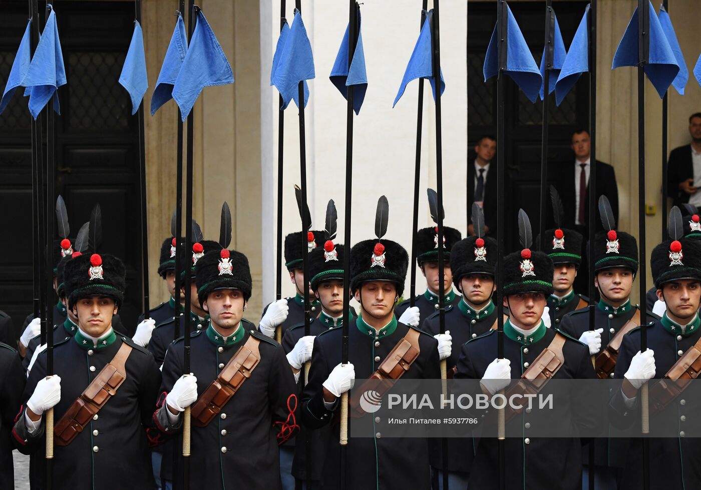 Официальный визит президента РФ В. Путина в Италию