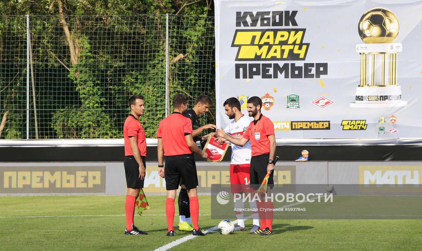 Футбол. Кубок Париматч Премьер. "Спартак" - "Краснодар"