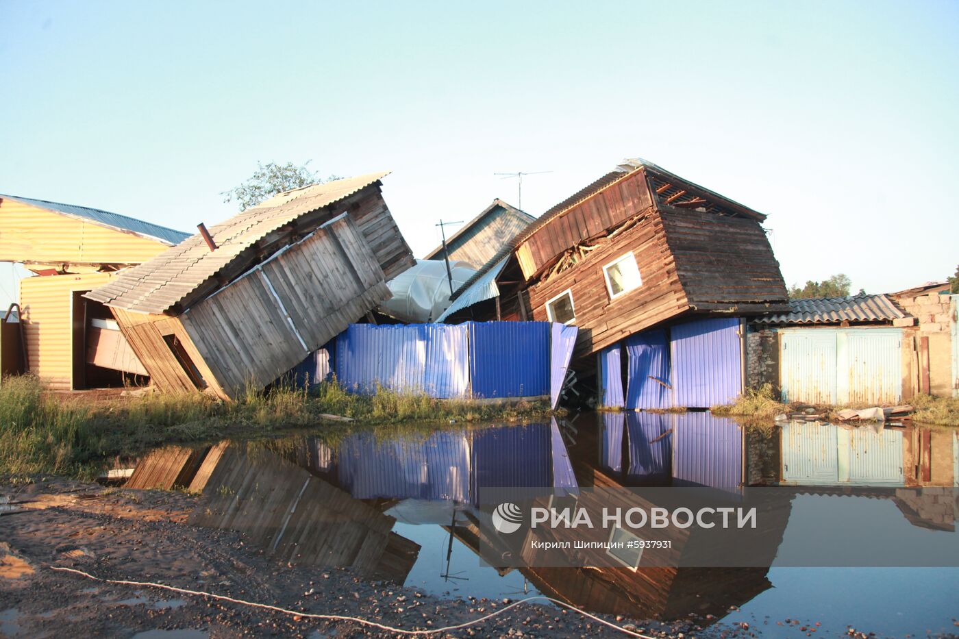 Ситуация в зоне подтопления в Иркутской области