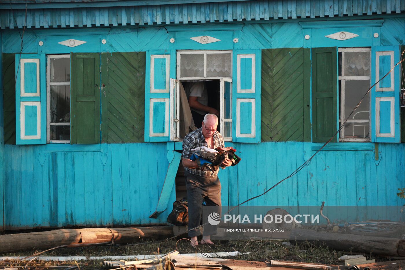 Ситуация в зоне подтопления в Иркутской области