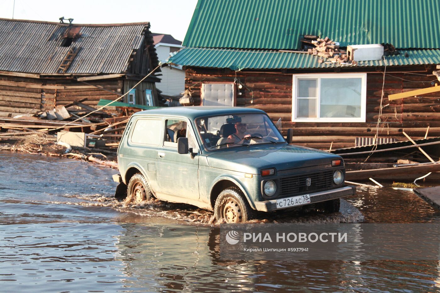 Ситуация в зоне подтопления в Иркутской области