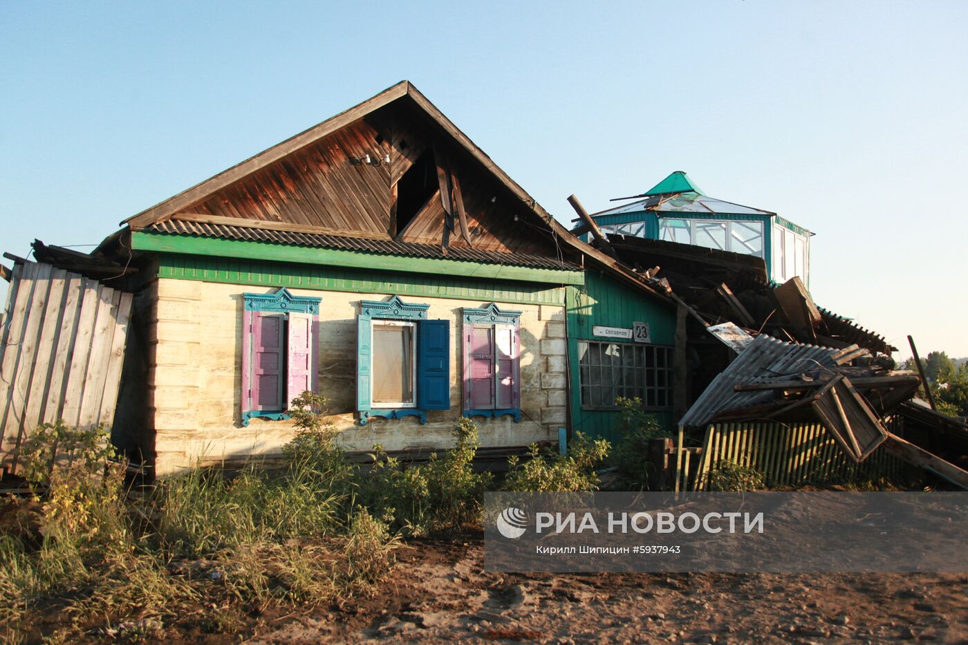 Ситуация в зоне подтопления в Иркутской области