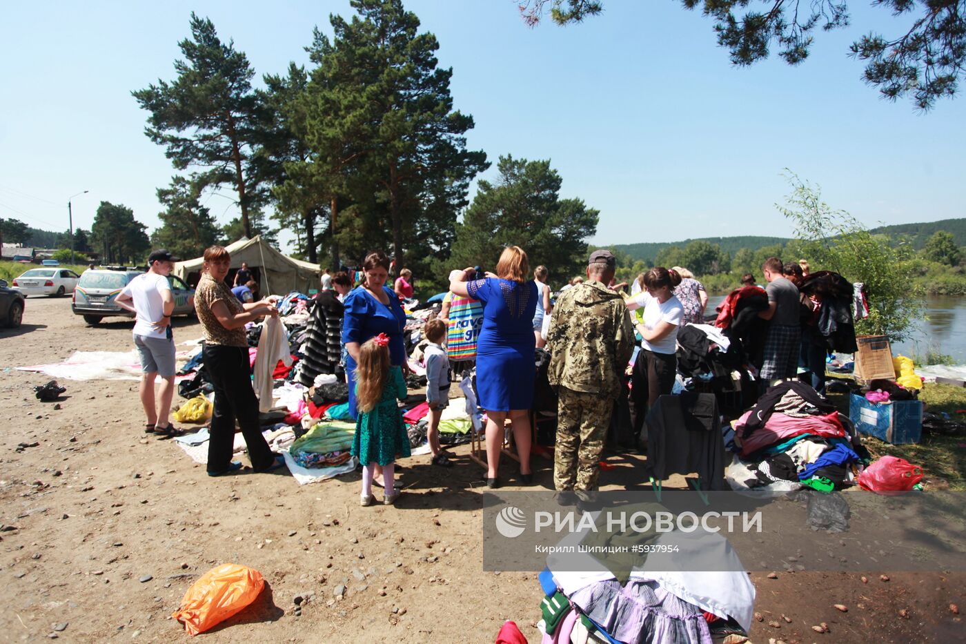 Ситуация в зоне подтопления в Иркутской области