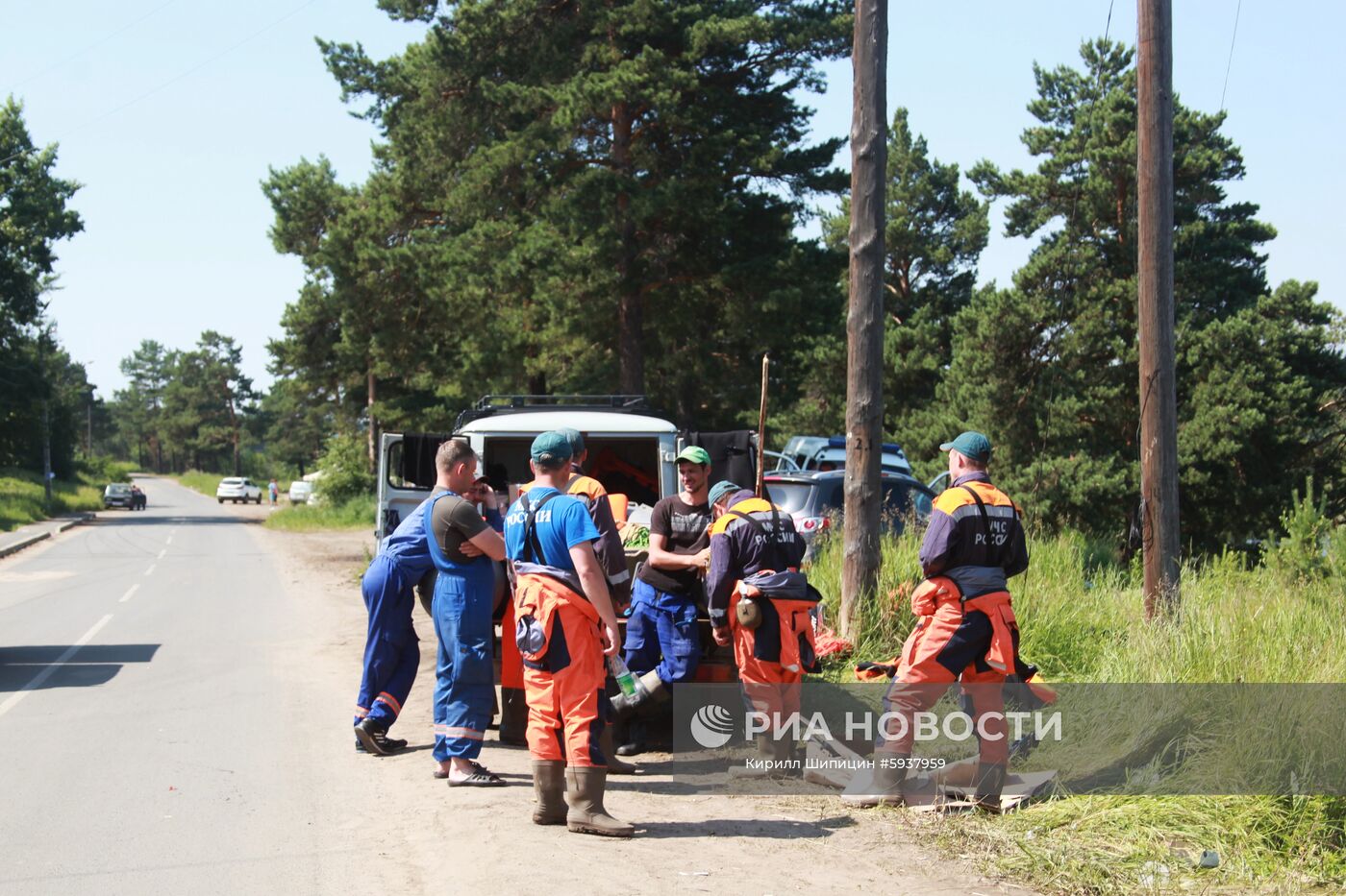 Ситуация в зоне подтопления в Иркутской области