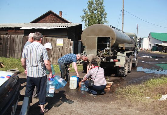 Ситуация в зоне подтопления в Иркутской области