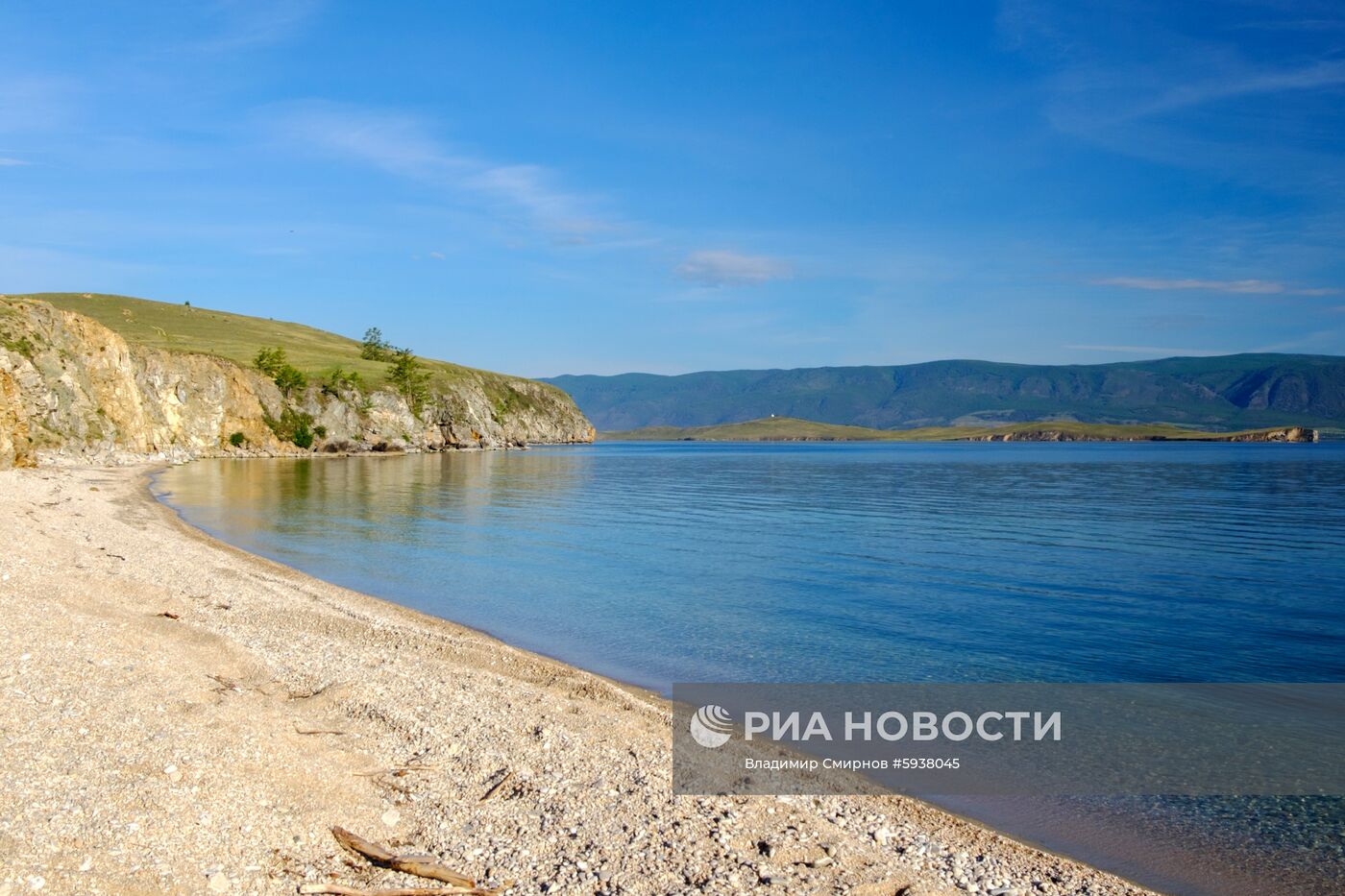 Остров Ольхон на озере Байкал