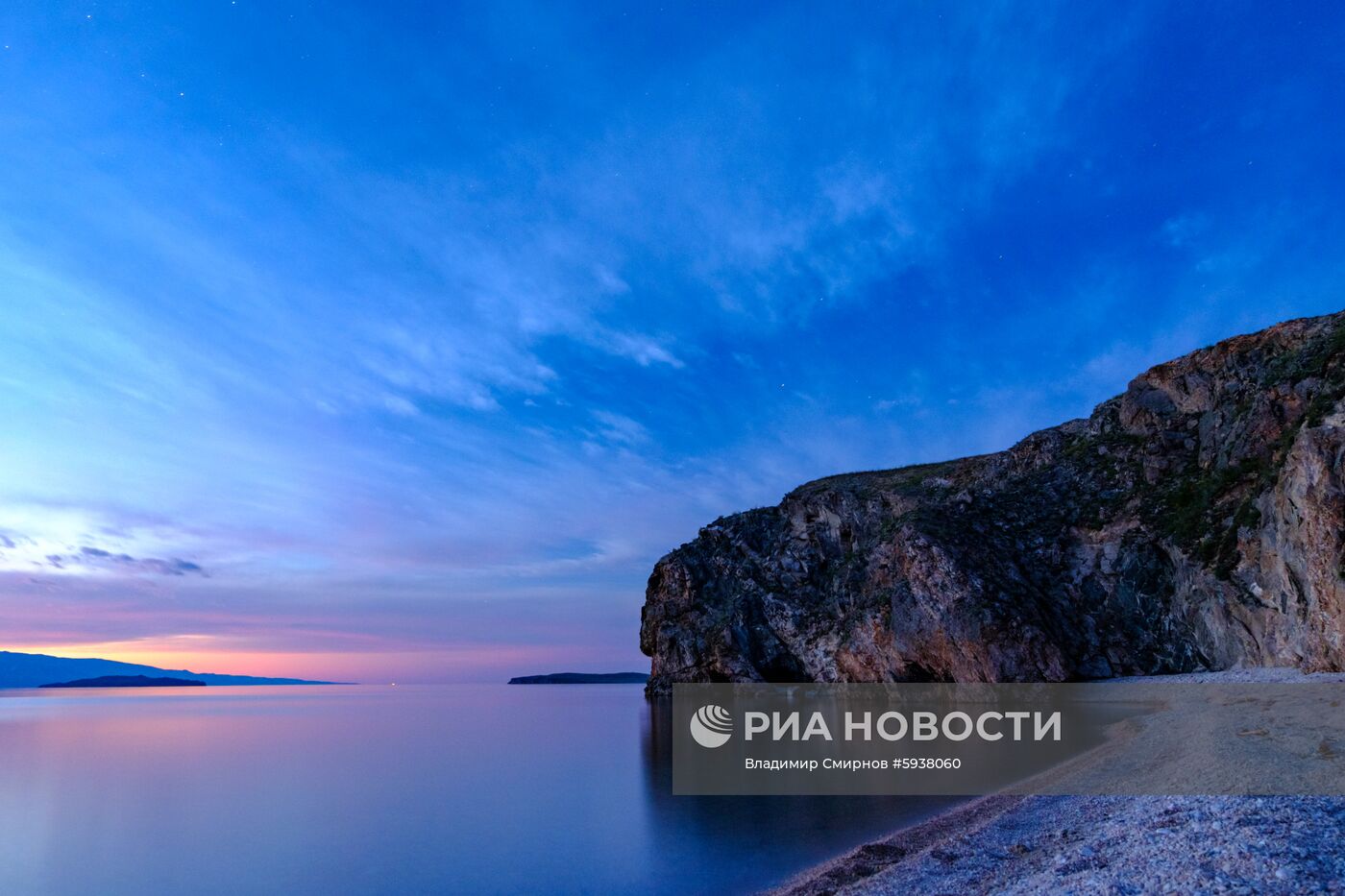 Остров Ольхон на озере Байкал