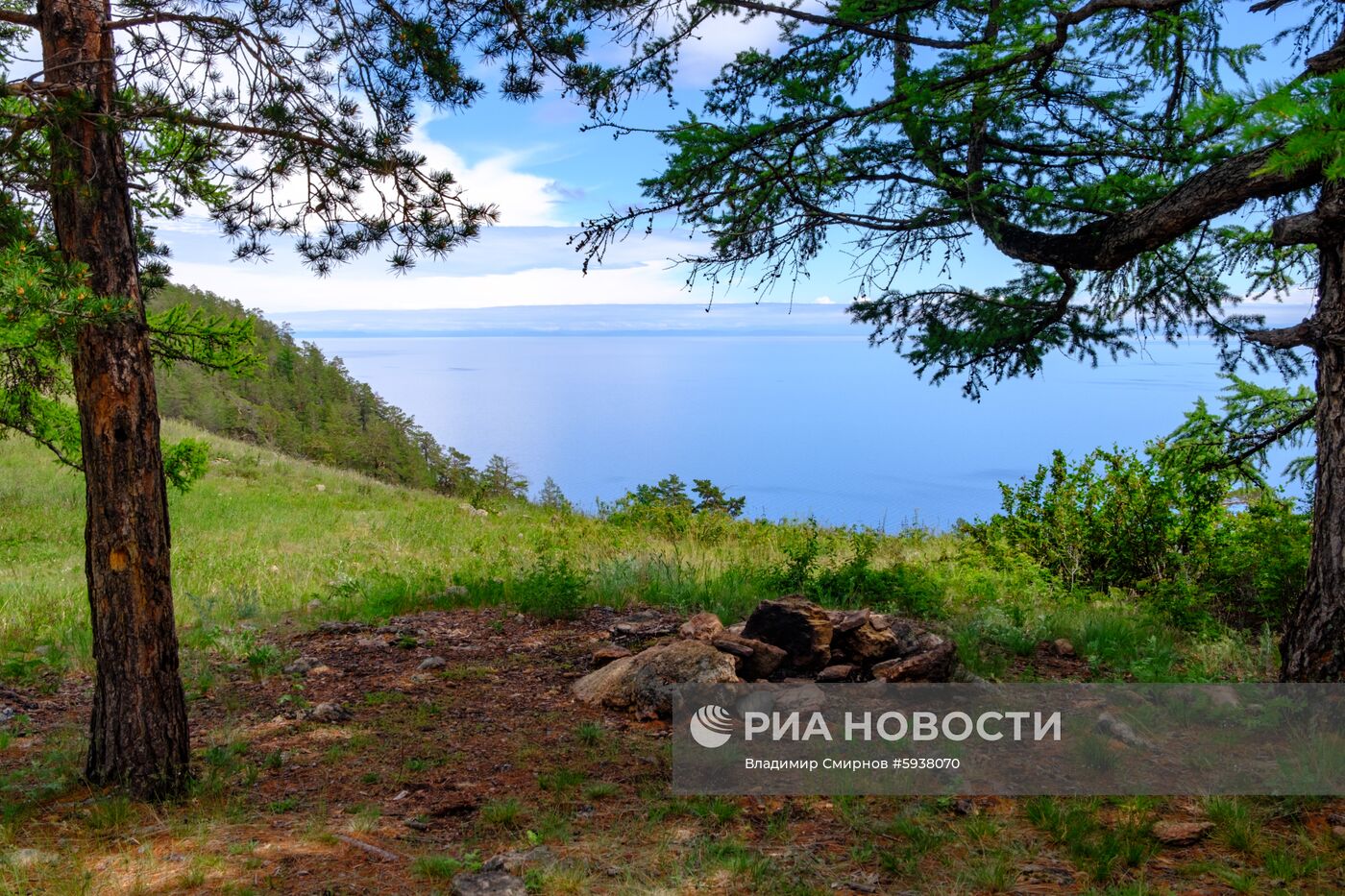 Остров Ольхон на озере Байкал