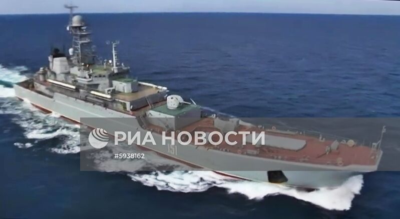 Облет акватории Черного моря в дни учения стран НАТО Sea Breeze-2019