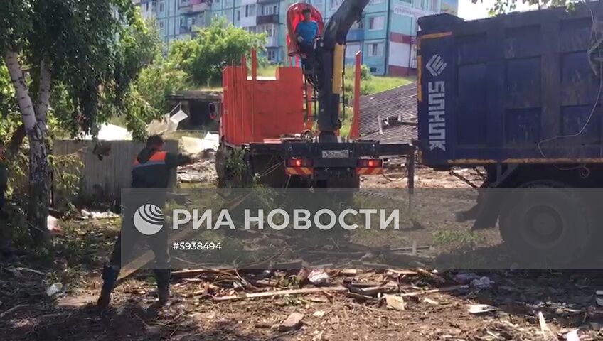 Ситуация в зоне подтопления в Иркутской области