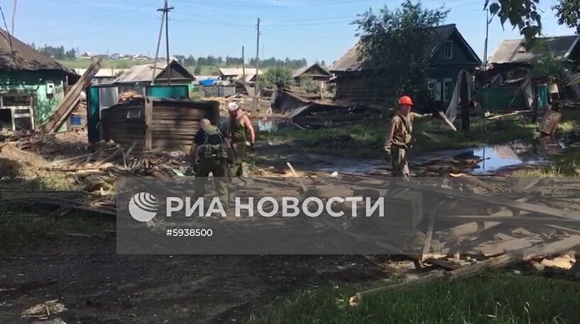 Ситуация в зоне подтопления в Иркутской области