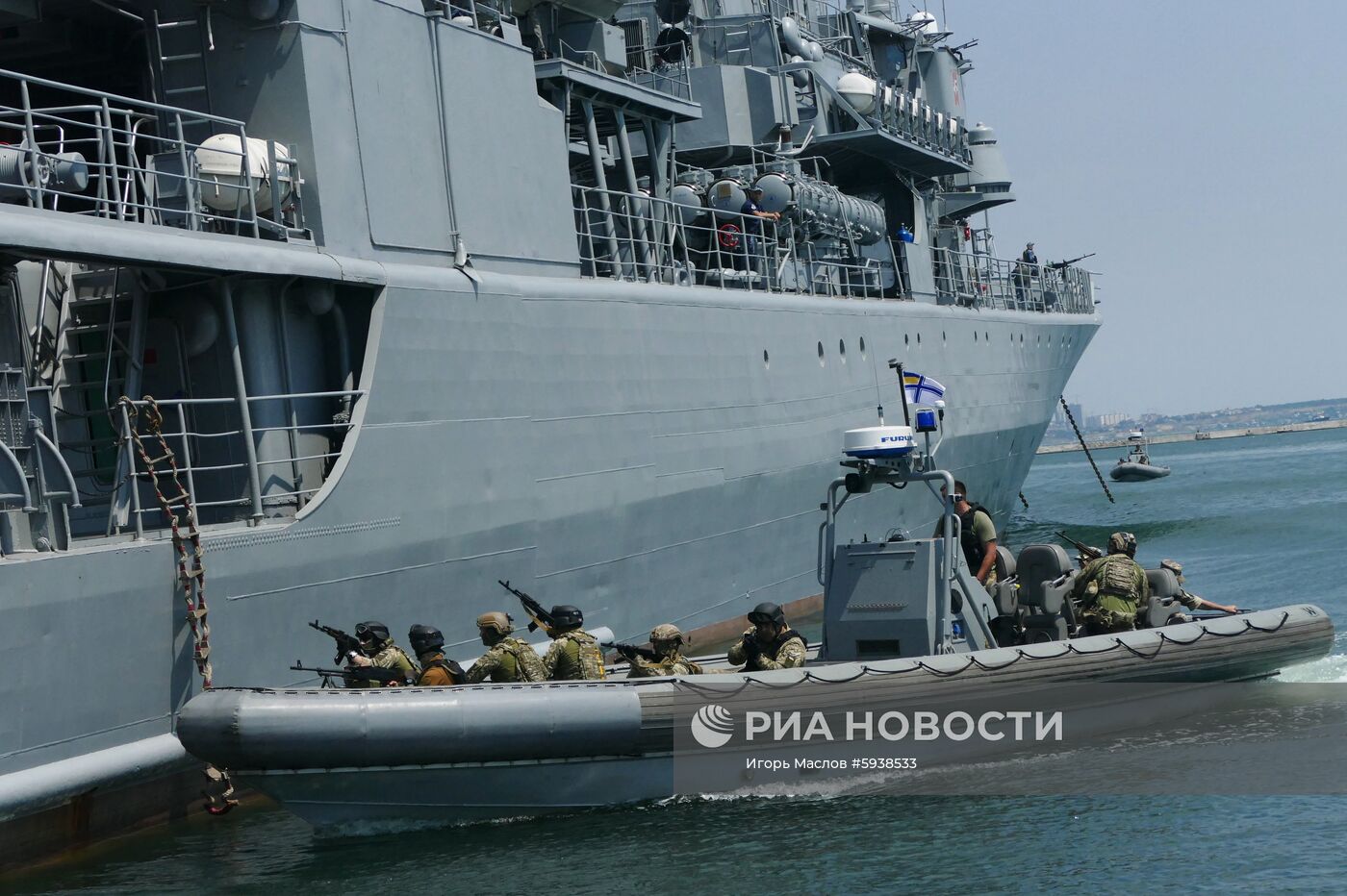 Международные учения Sea Breeze-2019 в Одессе