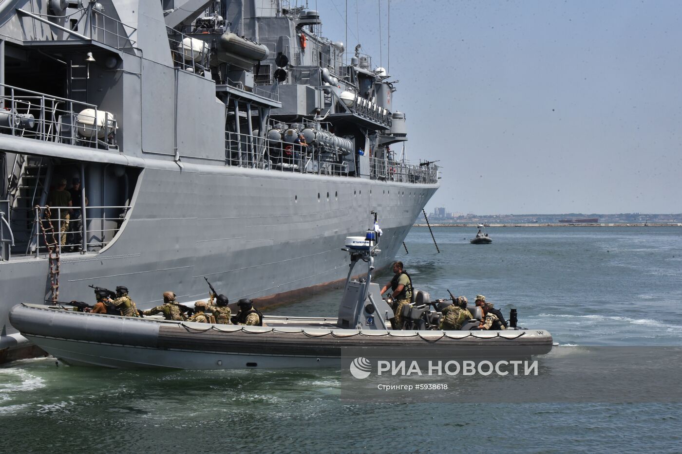 Международные учения Sea Breeze-2019 в Одессе