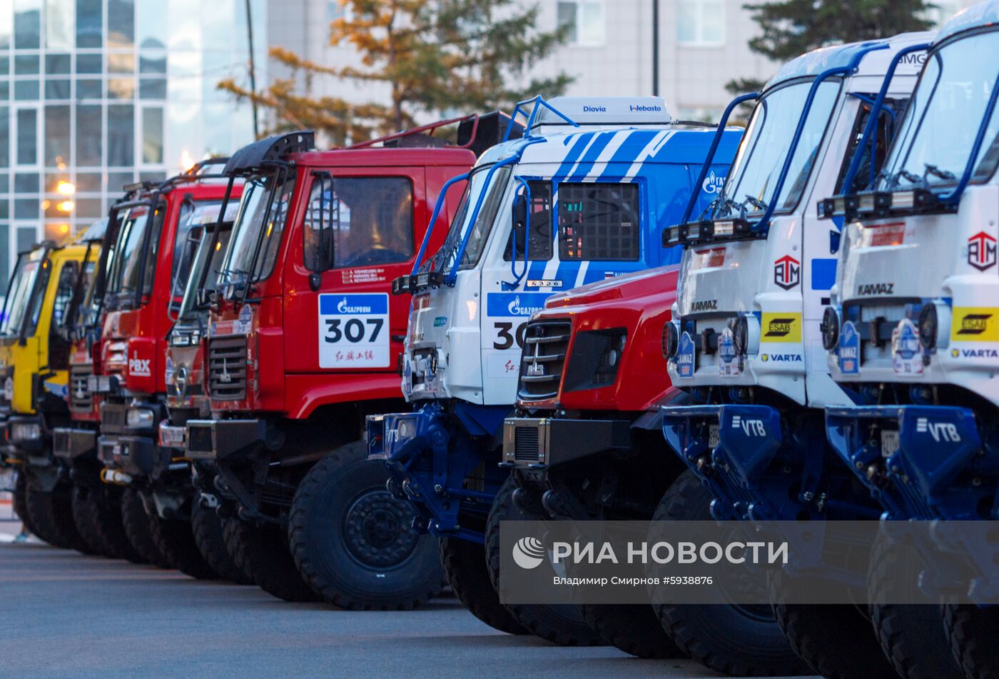 Старт международного ралли "Шелковый путь"