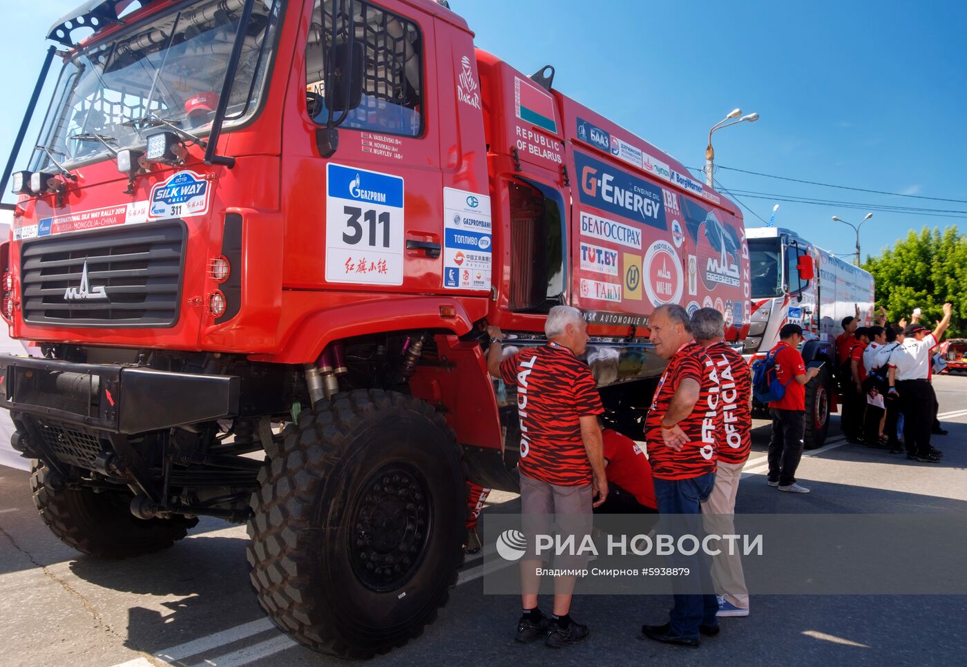 Старт международного ралли "Шелковый путь"