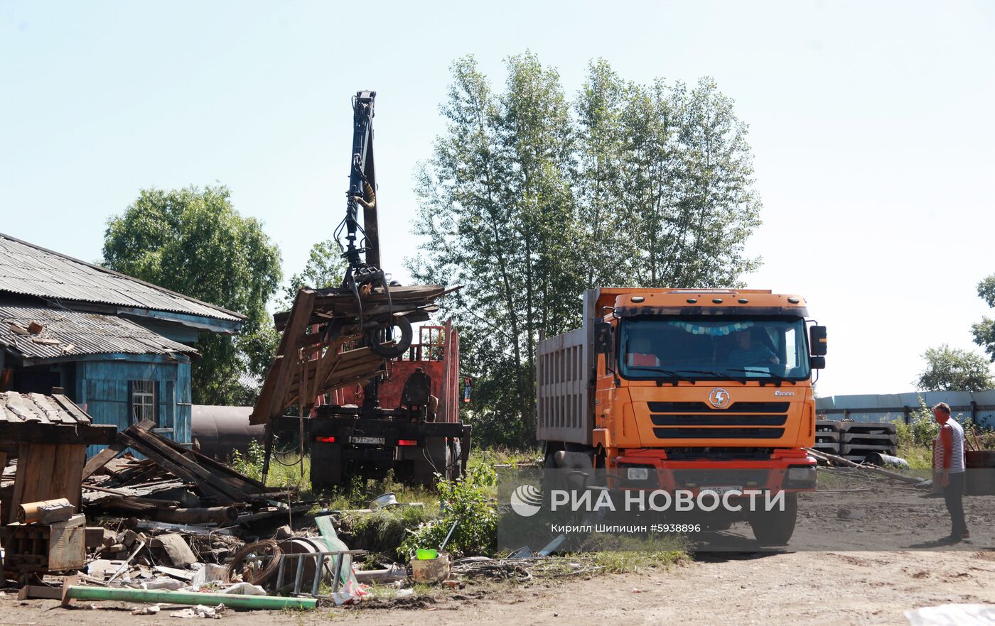 Ситуация в зоне подтопления в Иркутской области