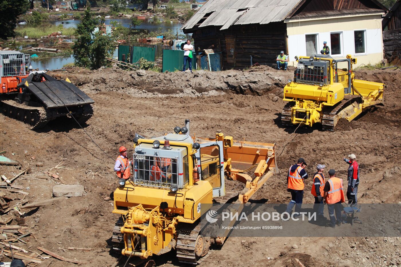 Ситуация в зоне подтопления в Иркутской области