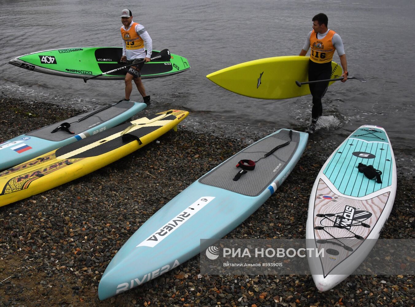 Турнир по сапсёрфингу во Владивостоке