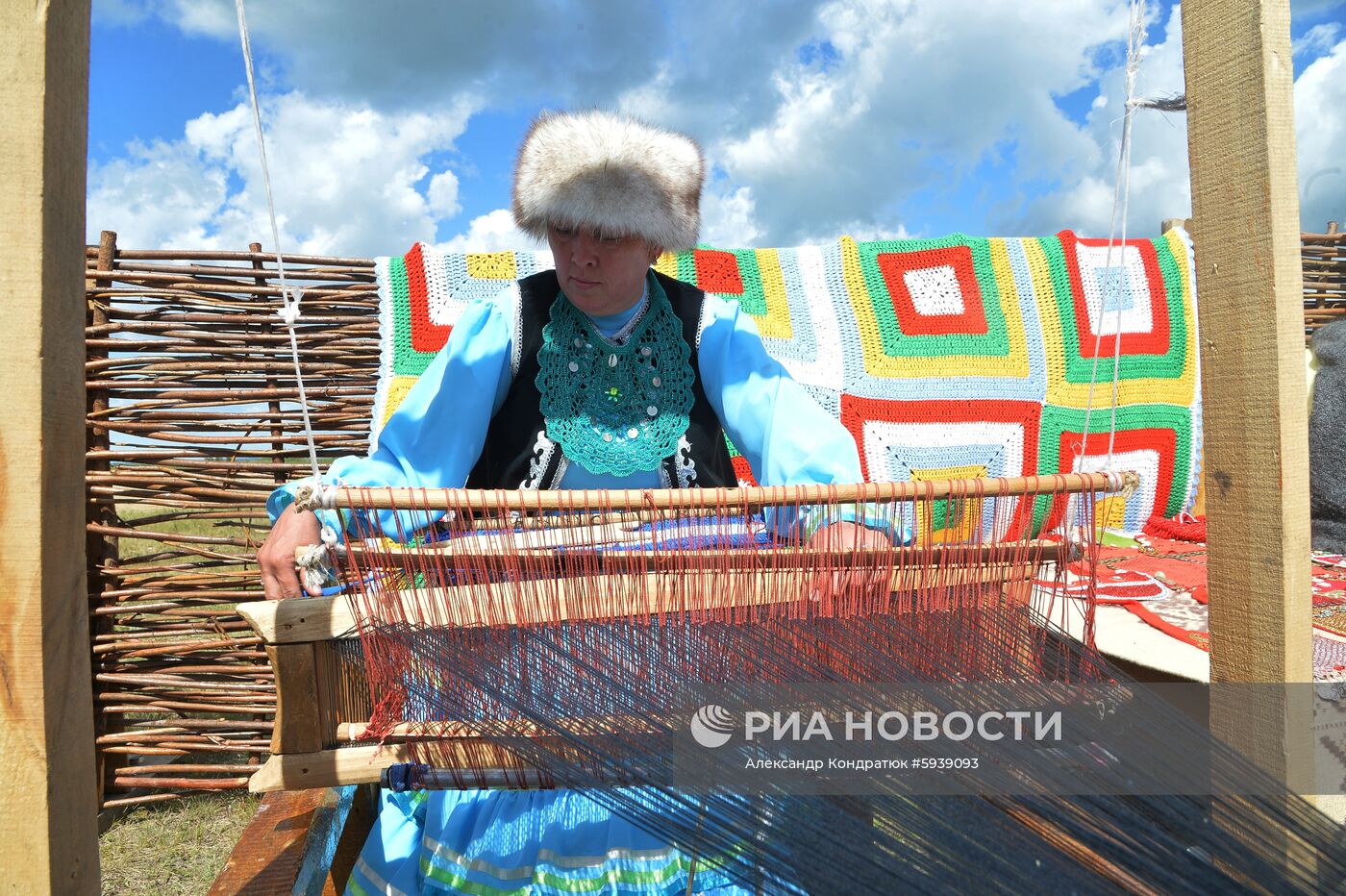 Празднование сабантуя в Челябинской области