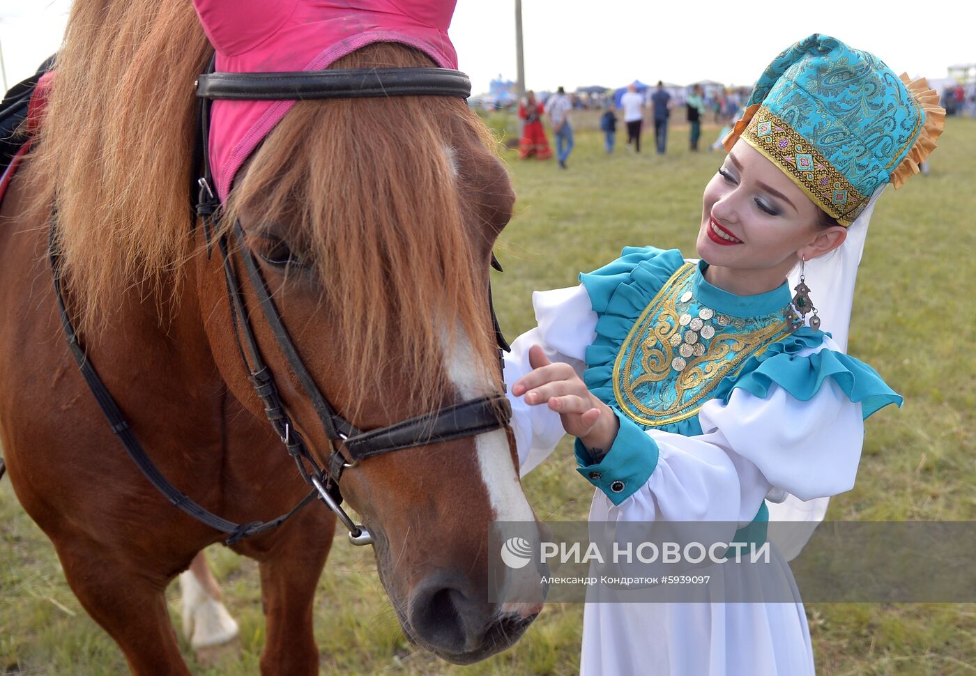 Празднование сабантуя в Челябинской области