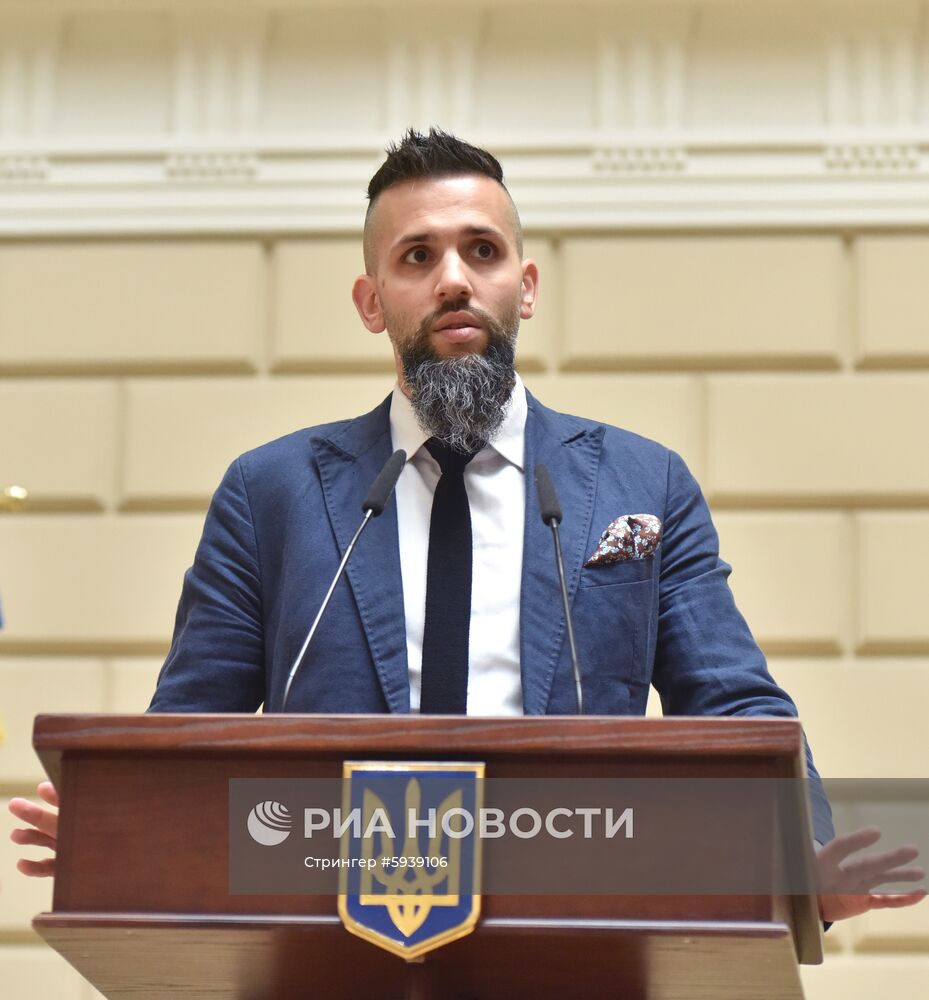 Рабочая поездка президента Украины В. Зеленского во Львов