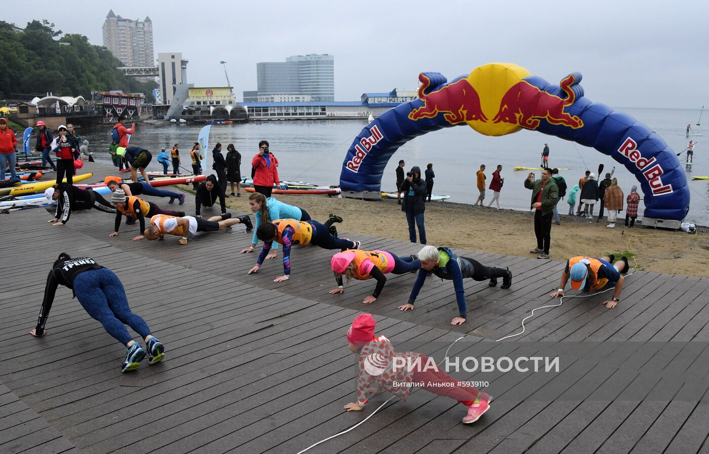 Турнир по сапсёрфингу во Владивостоке