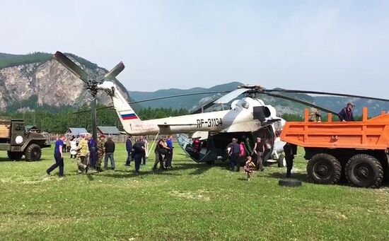 Ситуация в зоне подтопления в Иркутской области