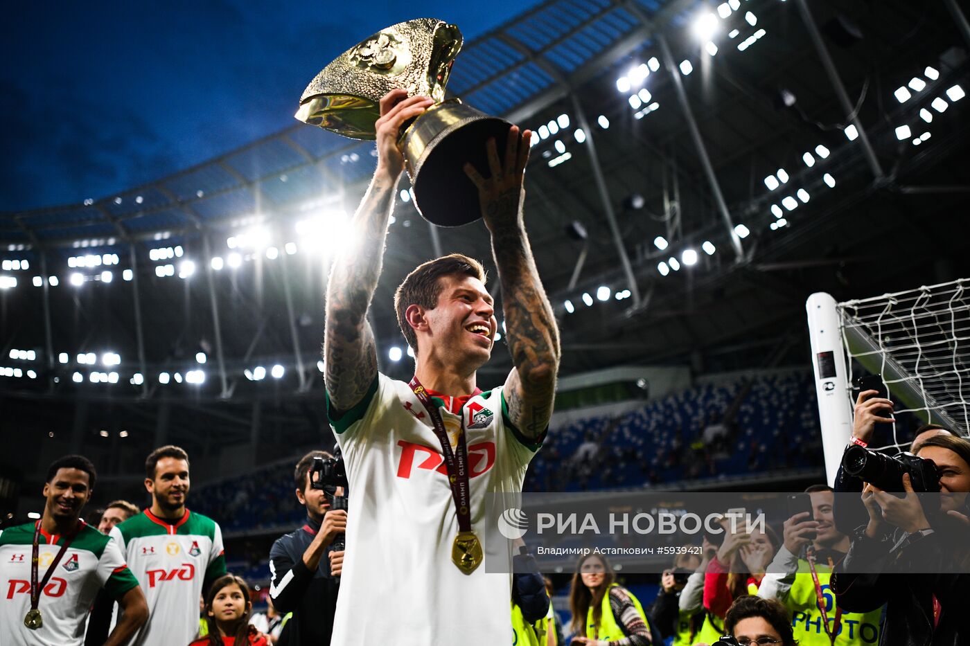 Футбол. Суперкубок России. Матч "Зенит" - "Локомотив"