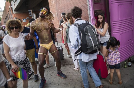 ЛГБТ-парад в Мадриде