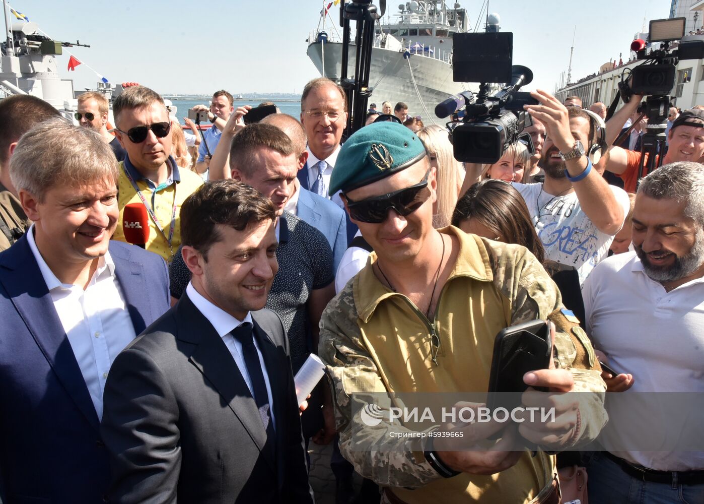 Празднование Дня ВМС Украины в Одессе