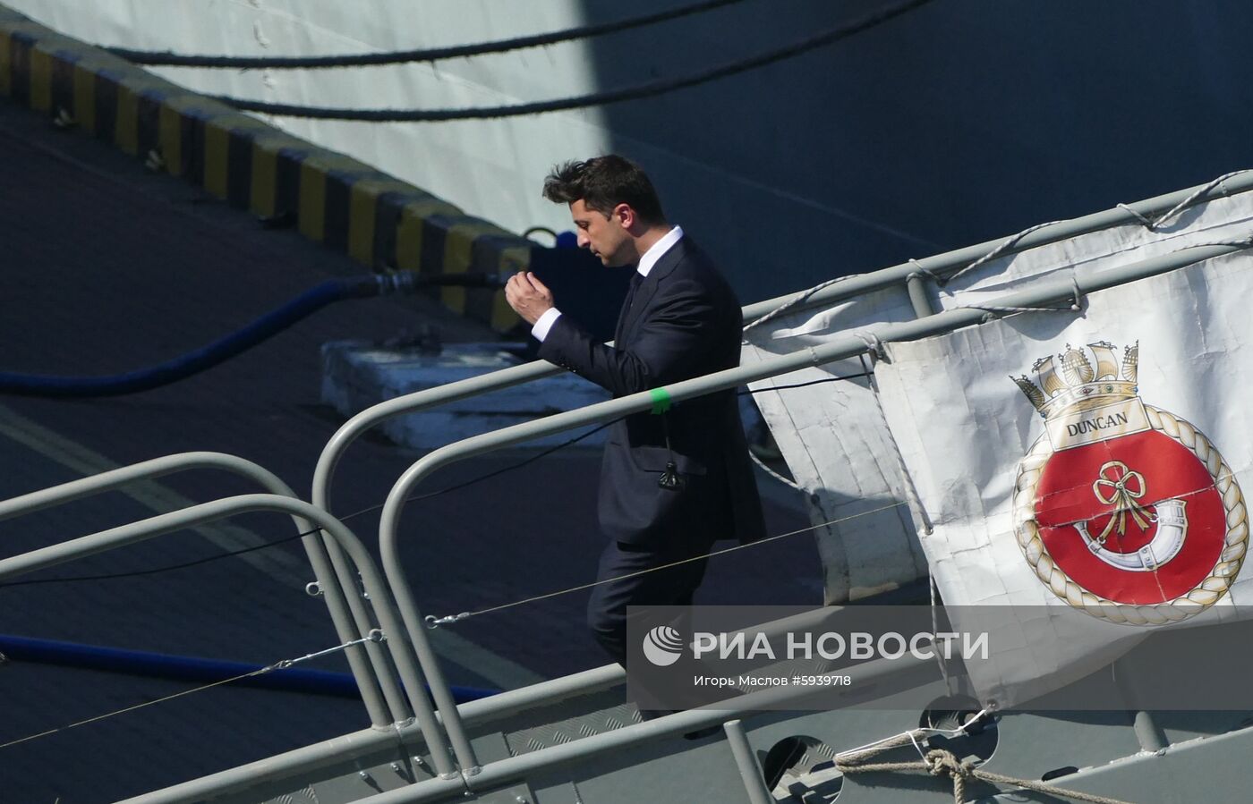 Празднование Дня ВМС Украины в Одессе