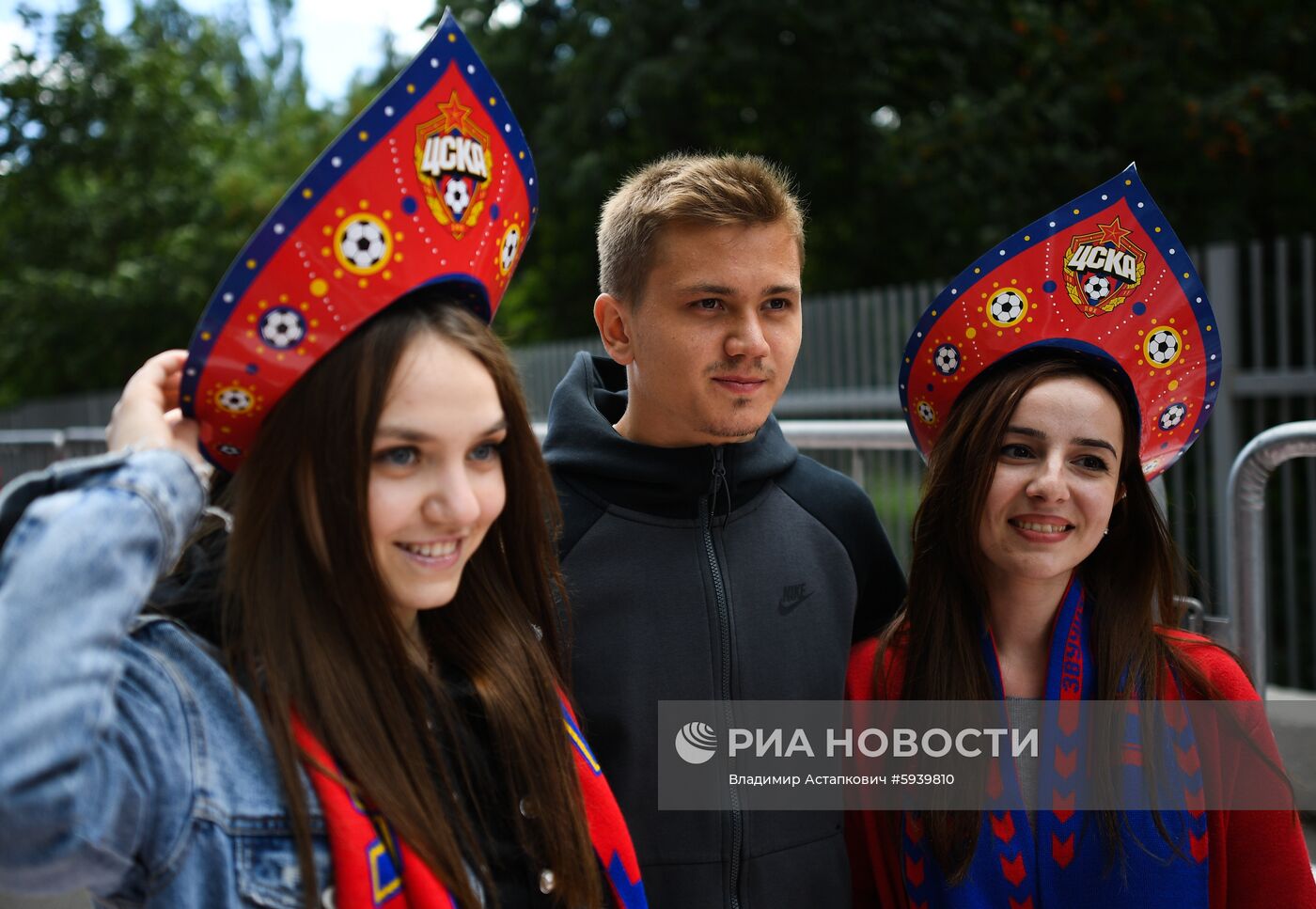 Встреча ПФК ЦСКА с болельщиками перед началом сезона