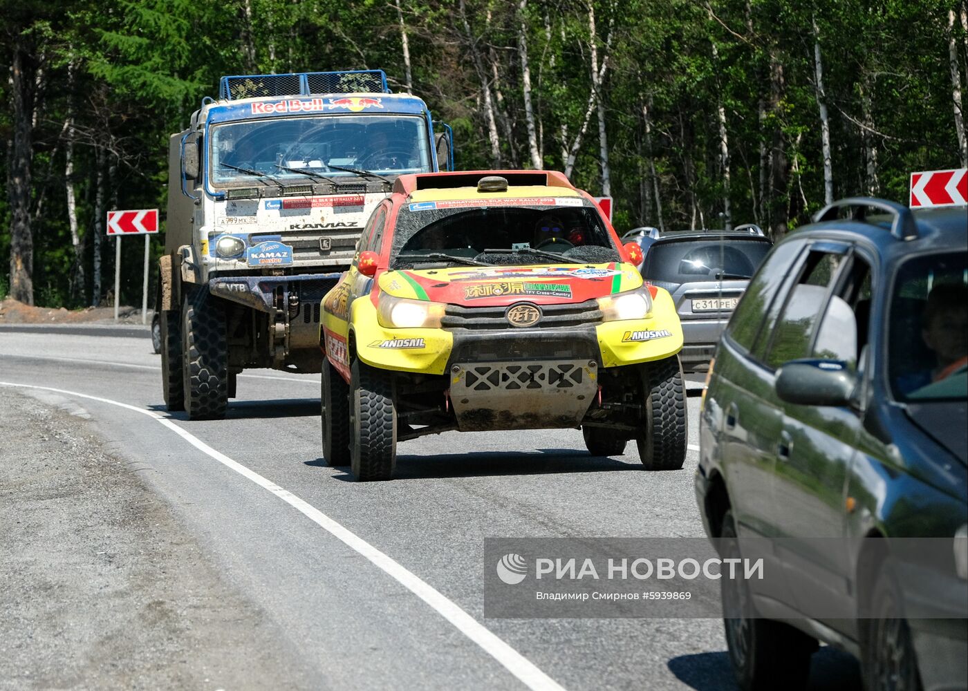 Автоспорт. Ралли "Шелковый путь - 2019". Иркутская область