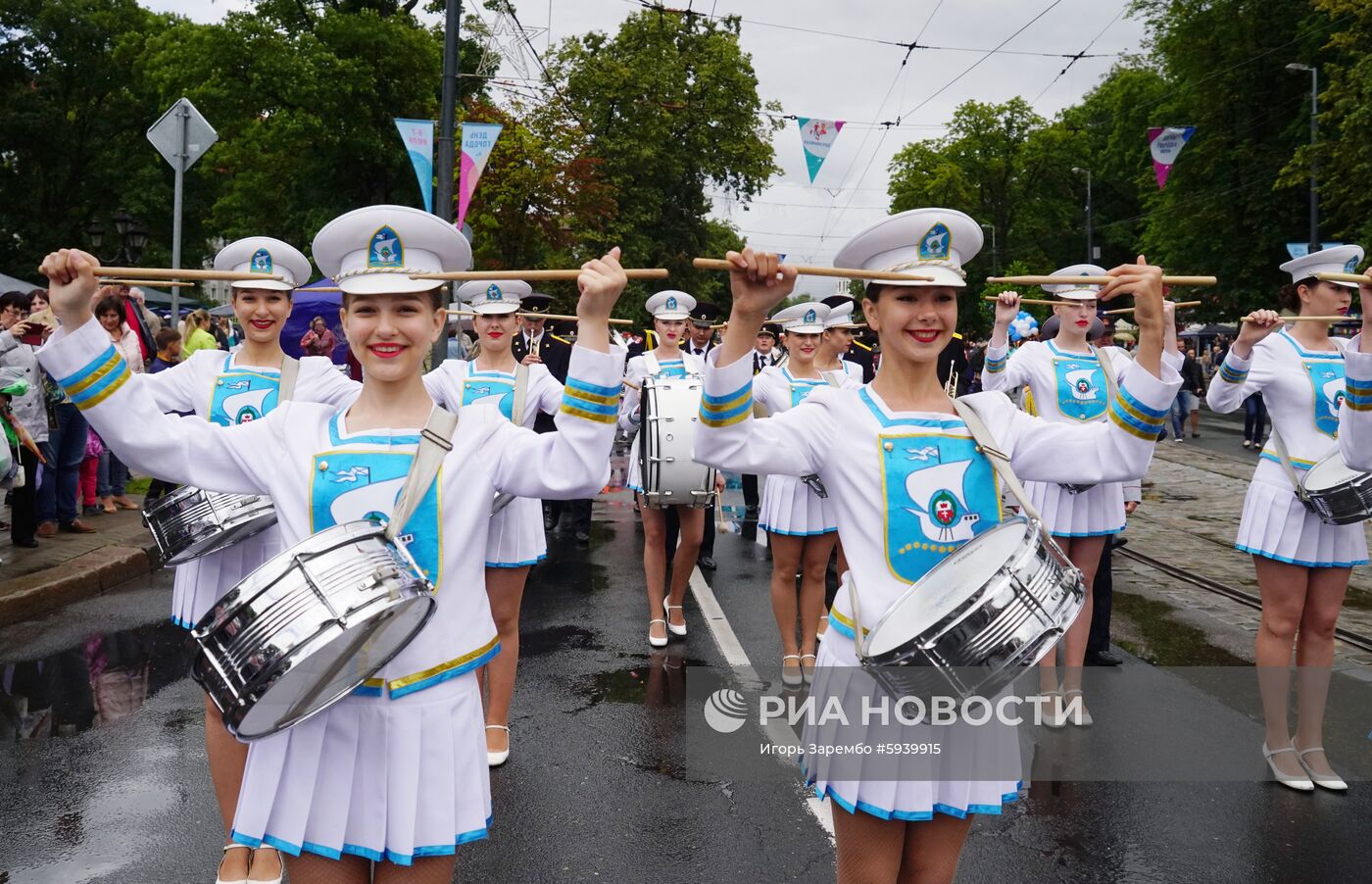 Празднование Дня города в Калининграде