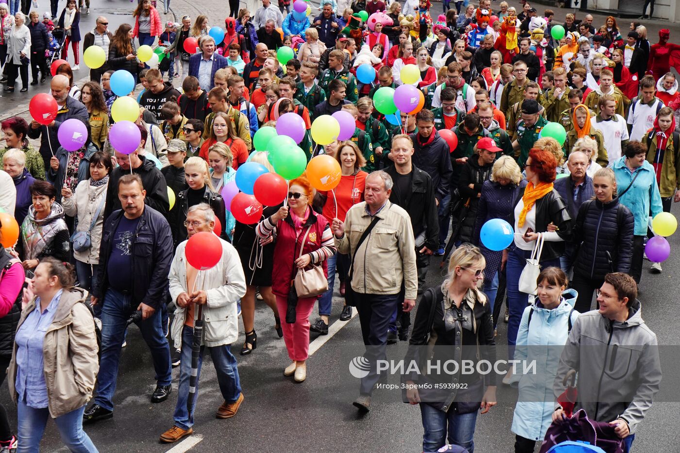 Празднование Дня города в Калининграде